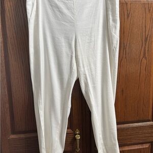 J. Jill White Ankle Cropped Pants